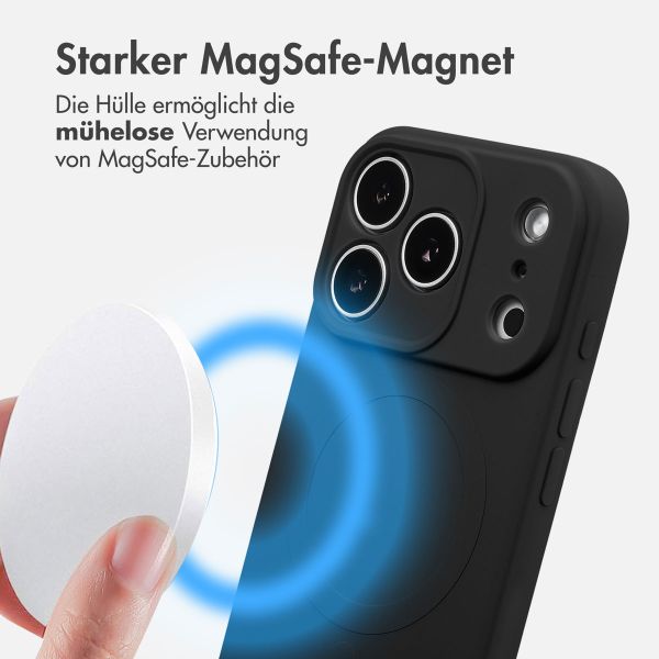 imoshion Color Back Cover mit MagSafe Apple iPhone 17 Pro - Schwarz