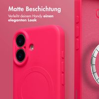 imoshion Color Back Cover mit MagSafe Apple iPhone 16 - Neon Pink