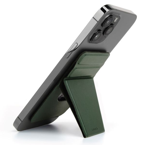 Uniq Lyft MagSafe Kartenhalter mit Ständer - Pine Green