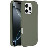 Accezz Liquid Silikoncase mit MagSafe für das iPhone 16 Pro Max - Cooper Green