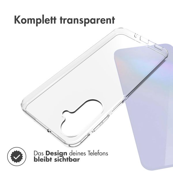 Accezz Clear TPU Backcover Samsung Galaxy A17 - Transparent