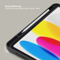 Selencia Vivid Klapphülle Apple iPad 11 (2025) 11 Zoll A16 / iPad 10 (2022) 10.9 Zoll - Desert Waves Beige