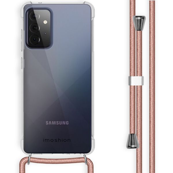 imoshion Backcover mit Band Samsung Galaxy A72 - Rosé gold