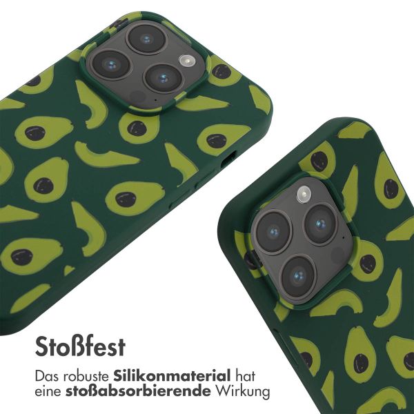 imoshion SilikonHülle design mit Band Apple iPhone 14 Pro - Avocado Green