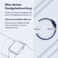 imoshion Silikonband -   Universelle 24 mm Anschluss - Schwarz