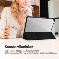 imoshion Trifold Hardcase Klapphülle Apple iPad 11 (2025) 11 Zoll A16 / iPad 10 (2022) 10.9 Zoll - Schwarz