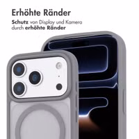imoshion Color Guard Back Cover mit MagSafe Apple iPhone 17 Pro - Grau