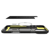 Spigen Rugged Armor Backcover MagSafe Apple iPhone 16 Pro - Matte Black