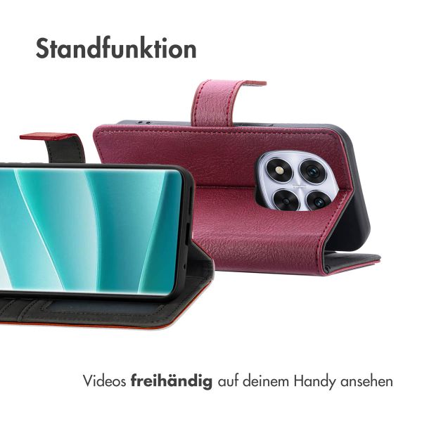 imoshion Luxuriöse Klapphülle Xiaomi Poco X7 - Braun