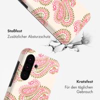Selencia Vivid Back Cover Samsung Galaxy A36 / A56 - Paisley Blush
