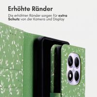 imoshion Design Klapphülle Xiaomi Redmi Note 14 Pro (4G) - Green Flowers