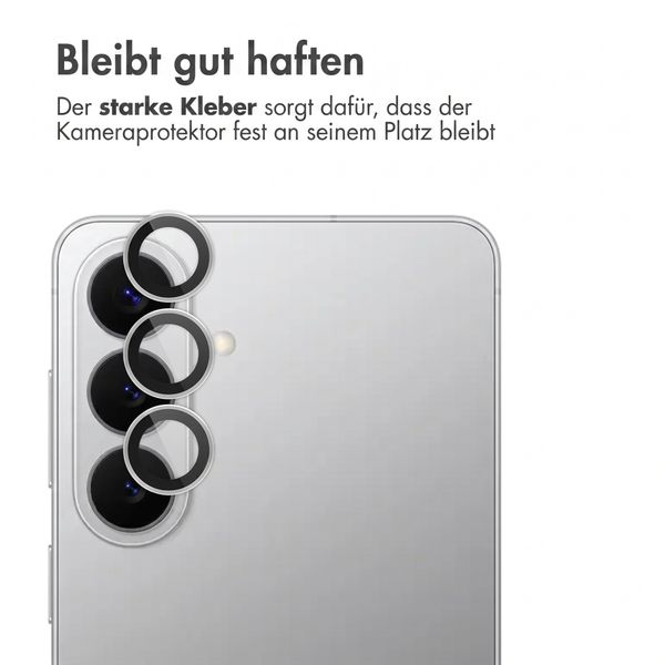 imoshion 2er-Pack Objektivschutz für Kamera für das Samsung Galaxy S26 / S26 Plus - Silver Shadow