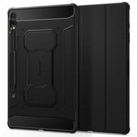 Spigen Rugged Armor Pro Klapphülle für das Samsung Galaxy Tab S9 Plus - Schwarz