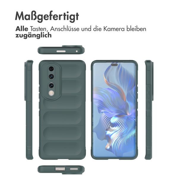 imoshion EasyGrip Back Cover für das Honor 90 Pro - Dunkelgrün