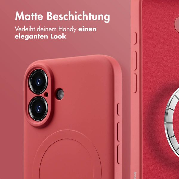 imoshion Color Back Cover mit MagSafe Apple iPhone 16 - Dusty Rose