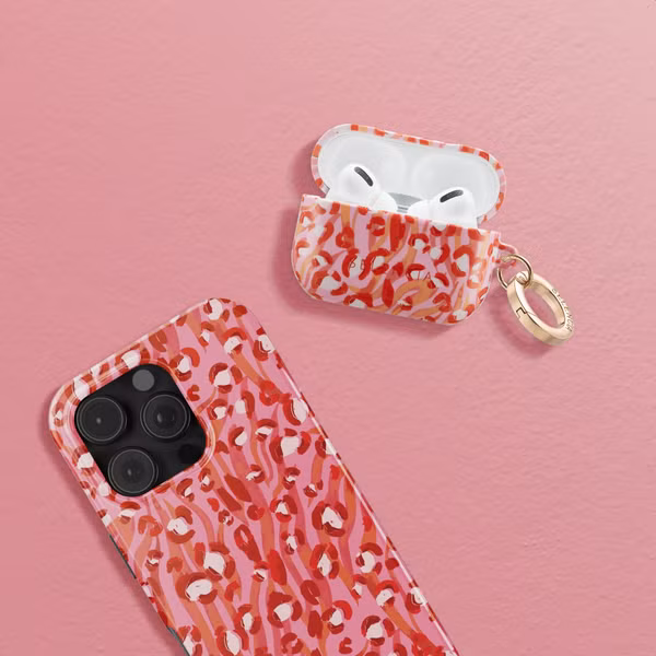Selencia Vivid Case Apple AirPods Pro - Wild Spots Lipstick