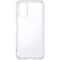 Samsung Original Silicone Clear Cover für das Galaxy A03s - Transparent