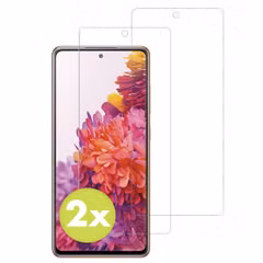 Accezz Displayschutz 2er-pack aus gehärtetem Glas Samsung Galaxy S20 FE