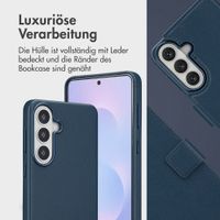 Accezz 2-in-1 Klapphülle aus Leder mit MagSafe Samsung Galaxy S26 Plus - Nightfall Blue
