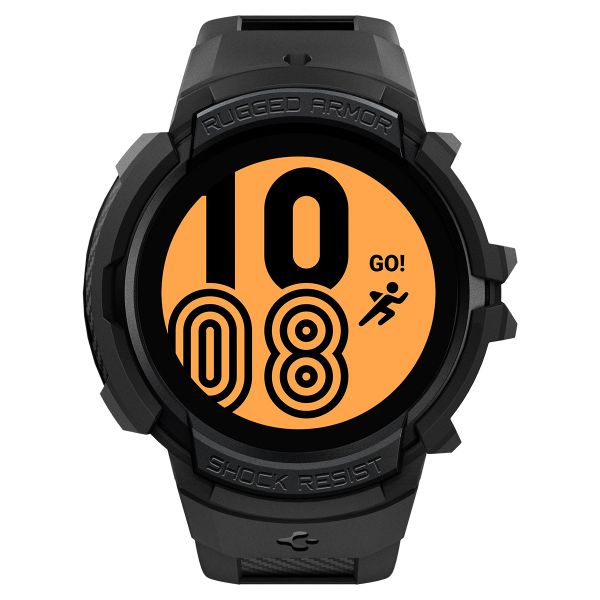 Spigen Rugged Armor™ Pro Case für die Samsung Galaxy Watch 4 / 5 - 44 mm - Schwarz