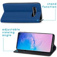 imoshion Slim Folio Klapphülle Samsung Galaxy S10 - Dunkelblau