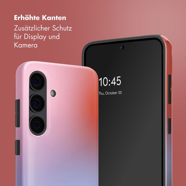 Selencia Vivid Back Cover Samsung Galaxy S24 - Gradient Soft Blush