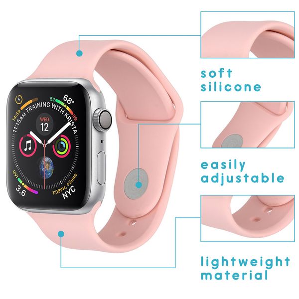 imoshion Silikonband Apple Watch Series 1-9 / SE - 38/40/41 mm / Series 10 - 42 mm