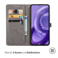 imoshion Mandala Klapphülle Motorola Edge 30 Neo - Grau
