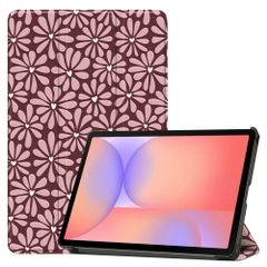 imoshion Design Trifold Klaphülle Samsung Galaxy Tab S9 11.0 Zoll / Tab S10 FE / S9 FE 10.9 Zoll - Bloom Love Blush