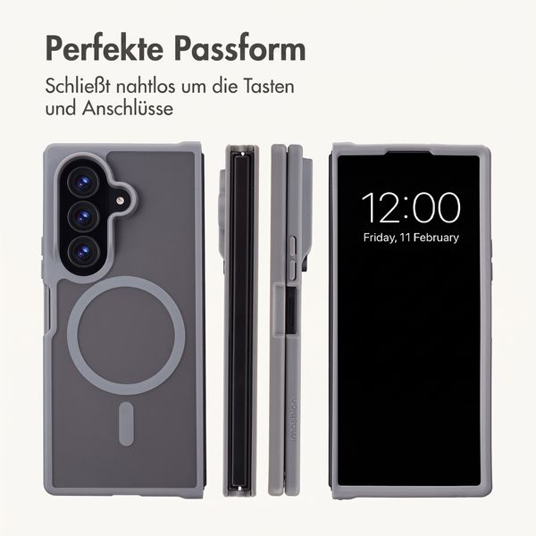 imoshion Color Guard Back Cover mit MagSafe Samsung Galaxy Z Fold 8 Ultra - Grau