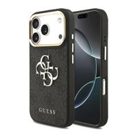 Guess 4G Metal Logo Back Cover Apple iPhone 18 Pro / 17 Pro - Black