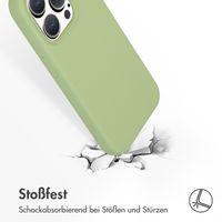 Accezz Liquid Silikoncase mit MagSafe Apple iPhone 15 Pro - Grün
