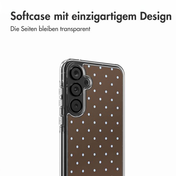 imoshion Design Hülle Samsung Galaxy A55 - Polka Dot Bruin