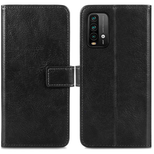 imoshion Luxuriöse Klapphülle Xiaomi Redmi 9T - Schwarz