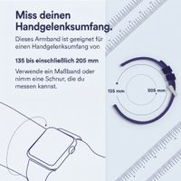 imoshion Robustes Nylonarmband für Apple Watch | 38/40/41/42 mm - Dunkelgrün