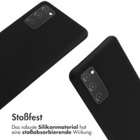 imoshion SilikonHülle mit Band Samsung Galaxy S20 FE - Schwarz