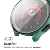 imoshion Full Cover Hard Case für das Samsung Galaxy Watch 4 44 mm - Dunkelgrün