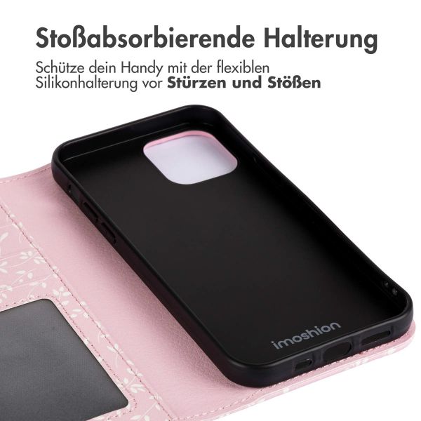 imoshion Design Klapphülle Apple iPhone 11 - Pink Bazaar Flowers