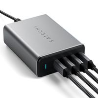 Satechi USB-C 4-Port 140 Watt GaN-Ladegerät | Tischladegerät - Space Grau