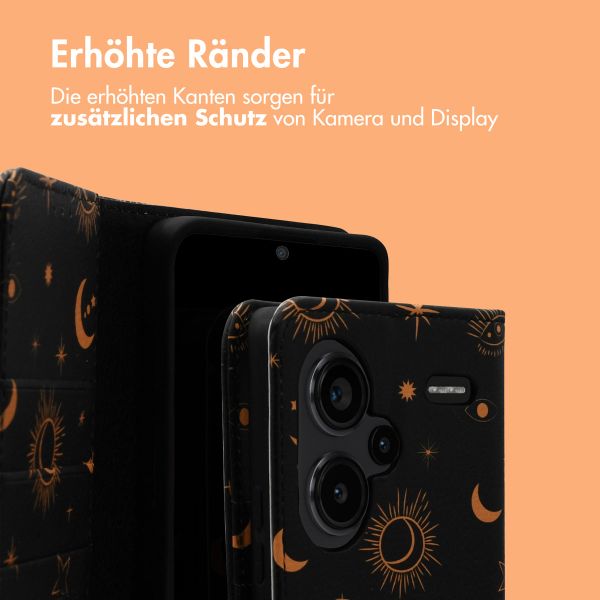 imoshion Design Klapphülle für das Xiaomi Redmi Note 13 Pro Plus (5G) - Sky Black