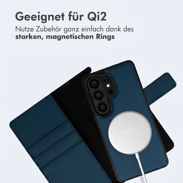 imoshion Herausnehmbare 2-in-1 Luxus-Bookcase Samsung Galaxy S26 Ultra - Blau