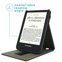 imoshion Stand Flipcase Pocketbook Touch Lux 5 / HD 3 / Basic Lux 4 / Vivlio Lux 5 - Dunkelblau