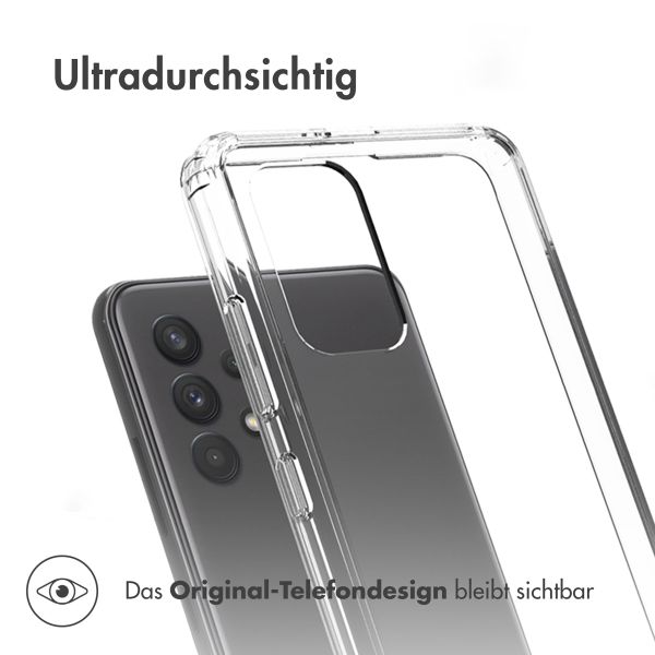 Accezz Xtreme Impact Backcover für das Samsung Galaxy A32 (4G) - Transparent