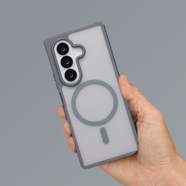 imoshion Color Guard Back Cover mit MagSafe Samsung Galaxy Fold 7 - Grau