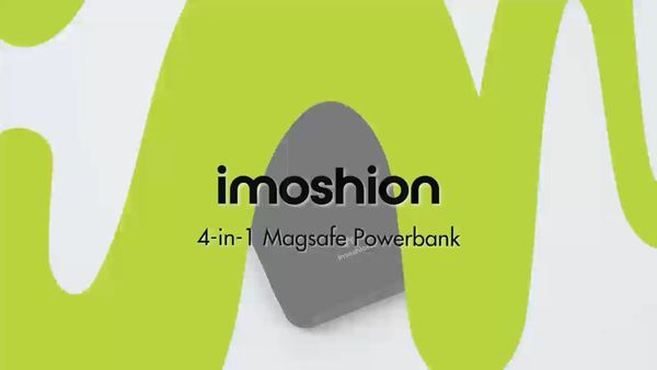 imoshion 4-in-1 MagSafe Powerbank – iPhone + Apple Watch – 10.000 mAh