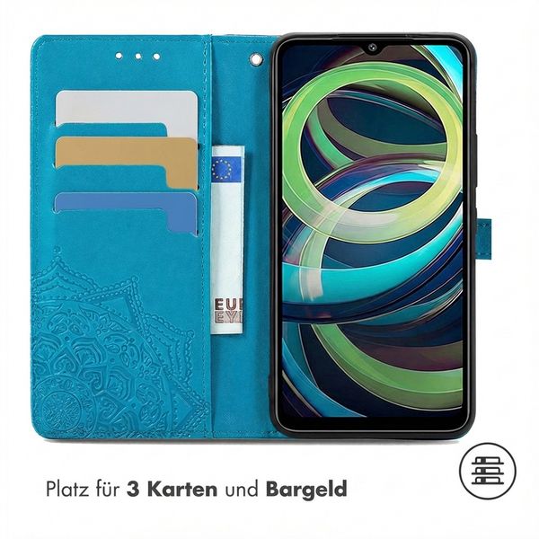 imoshion Mandala Klapphülle Xiaomi Redmi A3 - Türkis