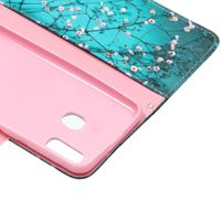 Design TPU Klapphülle für das Samsung Galaxy A20e