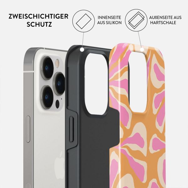 Burga Tough Back Cover für das iPhone 14 Pro - Aloha