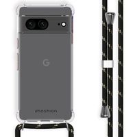 imoshion Backcover mit Band Grün für das Google Pixel 7 - Schwarz / Gold