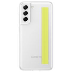 Samsung Original Slim Strap Cover für das Galaxy S21 FE - White